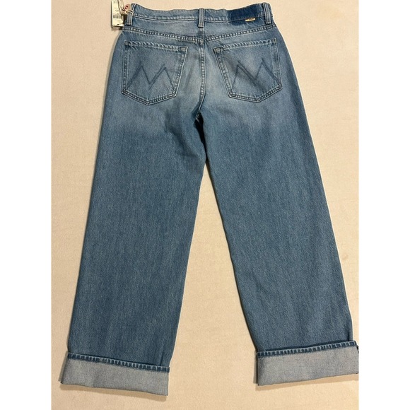 MOTHER Superior The LIL Dodger Button Hover Cuff Funk N' Flair Jeans sz. 26 NWT - Picture 7 of 11
